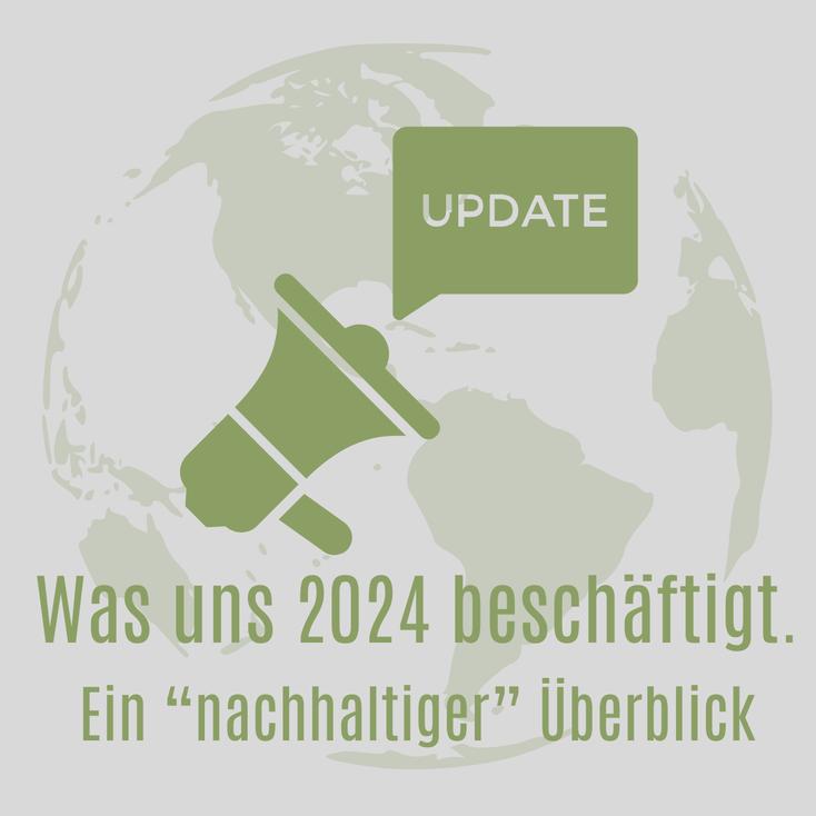 Was uns 2024 beschäftigt. Ein "nachhaltiger" Überblick