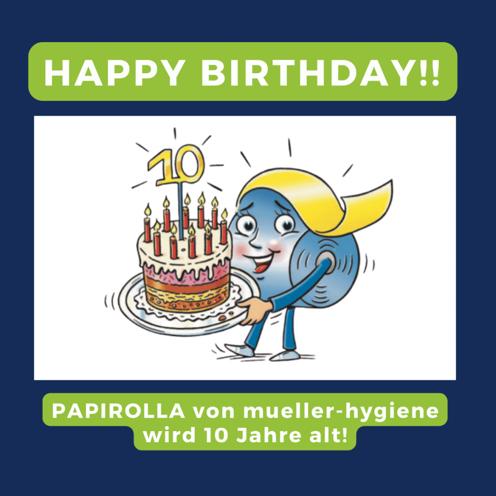 10 Jahre Papirolla von mueller-hygiene