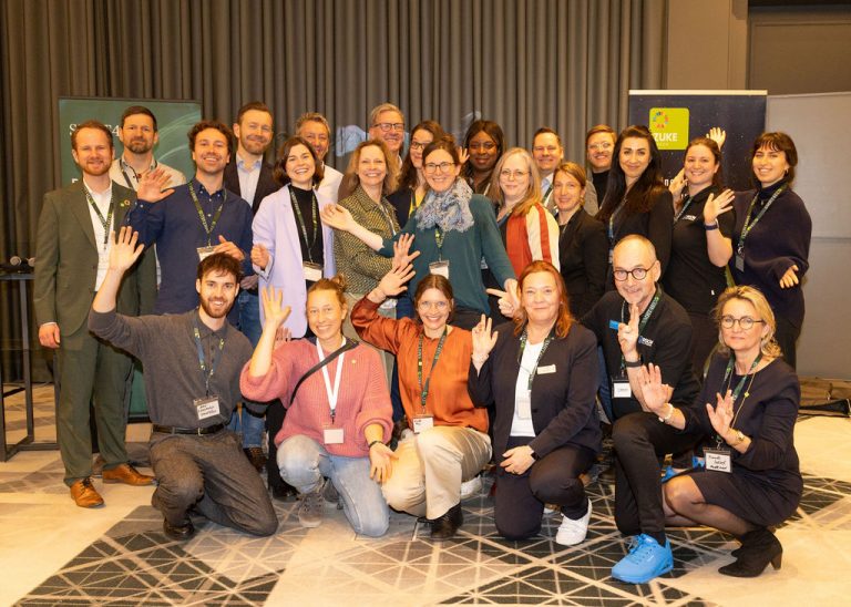 Gruppenfoto der Nachhaltigkeitsbotschafter