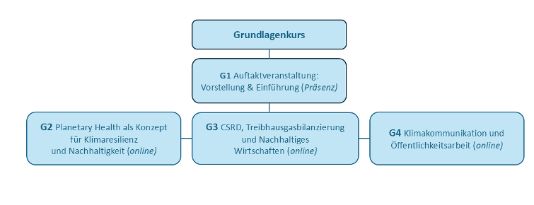 Aufbau des Grundlagenkurs