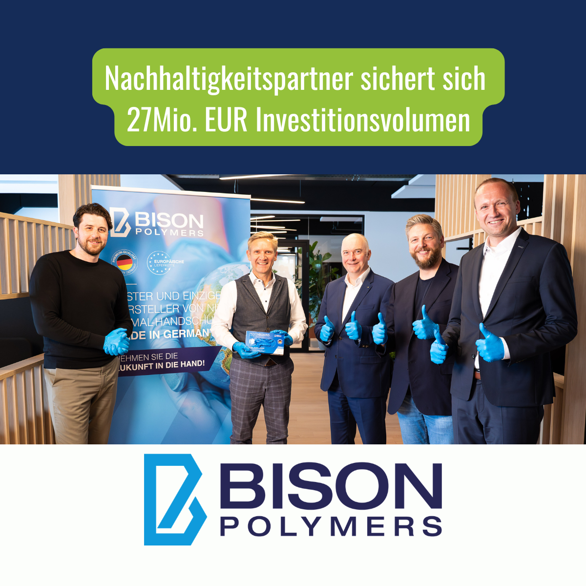 Nachhaltigkeitspartner sichert sich 27 Mio. Euro Investitionsvolumen